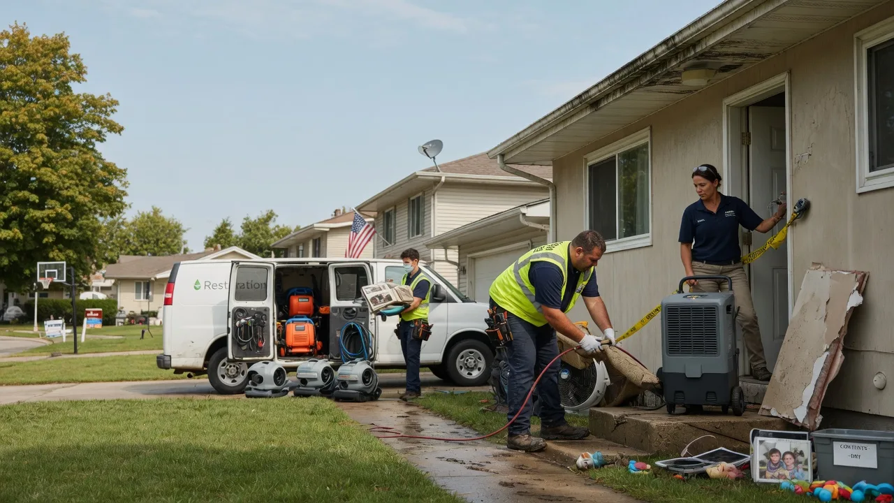 Water Damage Restoration in Bellmawr, NJ near me